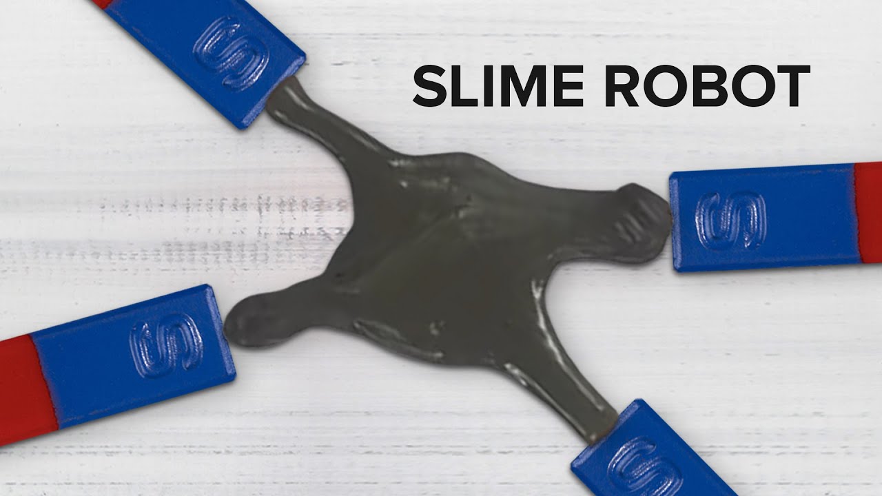 CUHK magnetic slime robot