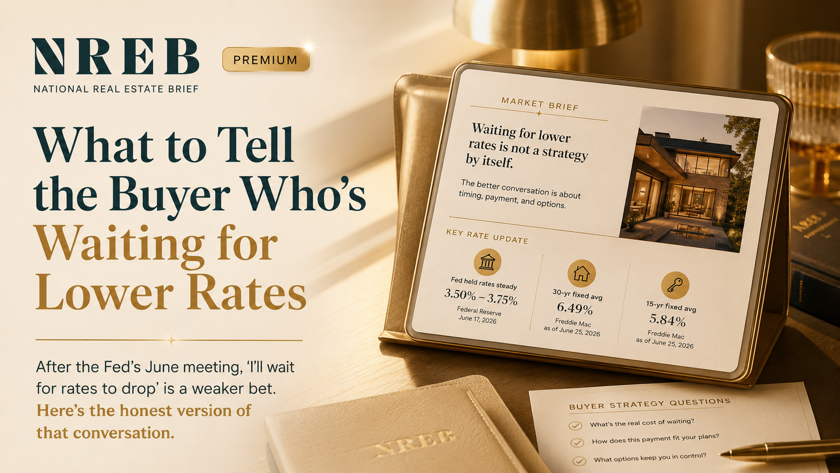 What to Tell the Buyer Who's Waiting for Lower Rates