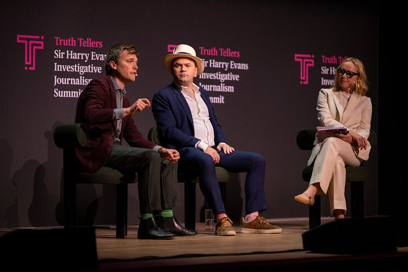 The Breaker Pod From The Truth Tellers Summit in London with Jim Waterson and Katie Razzall