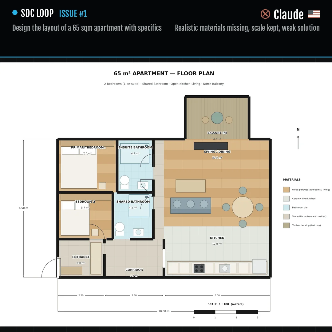 AI benchmark, floor plan task, all 8 models