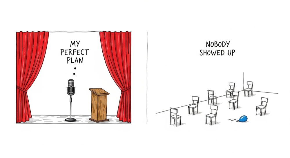 Why my “perfect” plan flopped