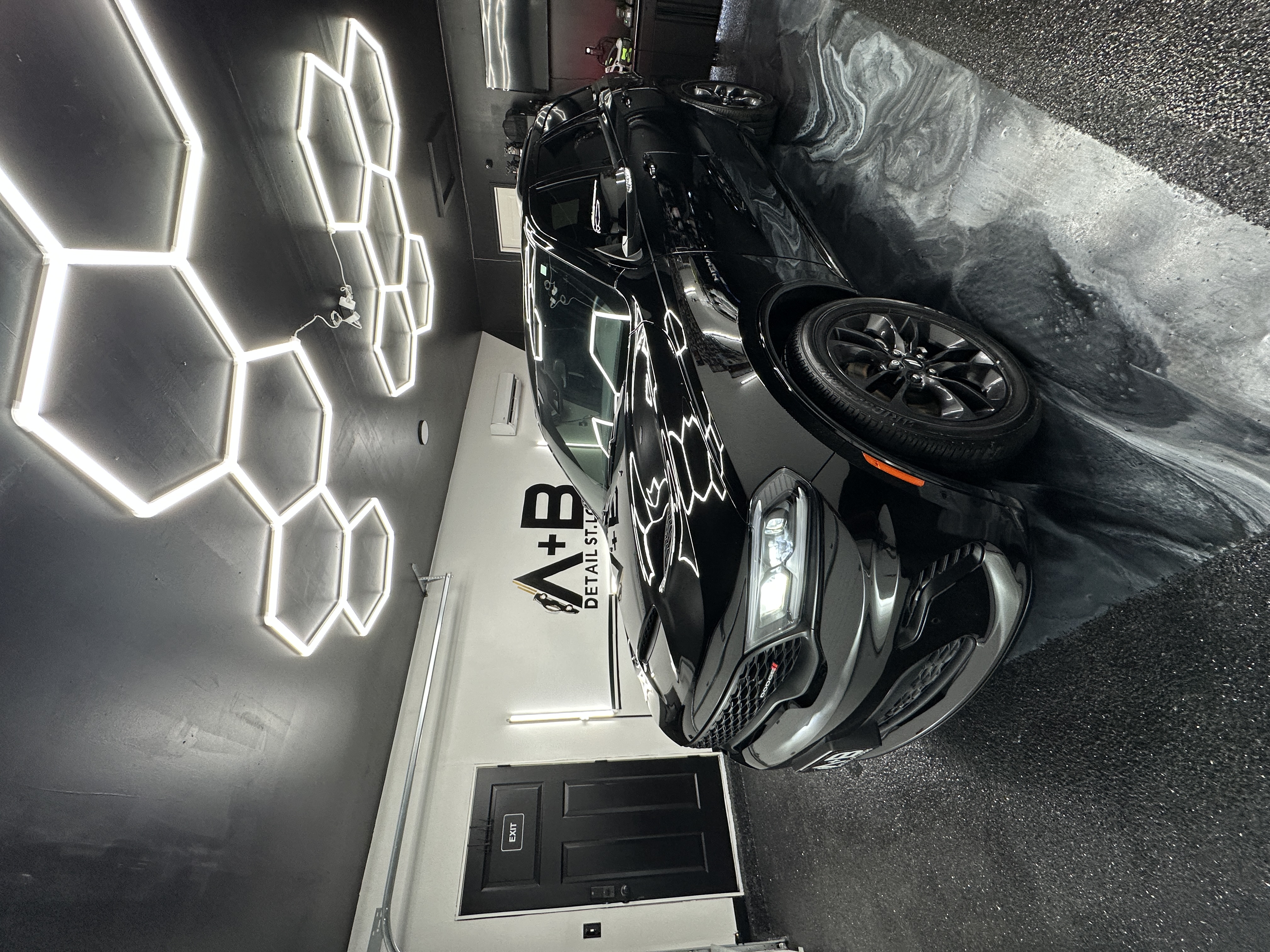 Finished vehicle inside the A+B Detail St. Louis studio