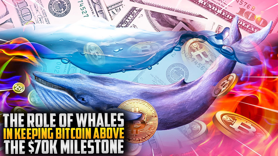 The Role of Whales in Keeping Bitcoin Above the $70k Milestone