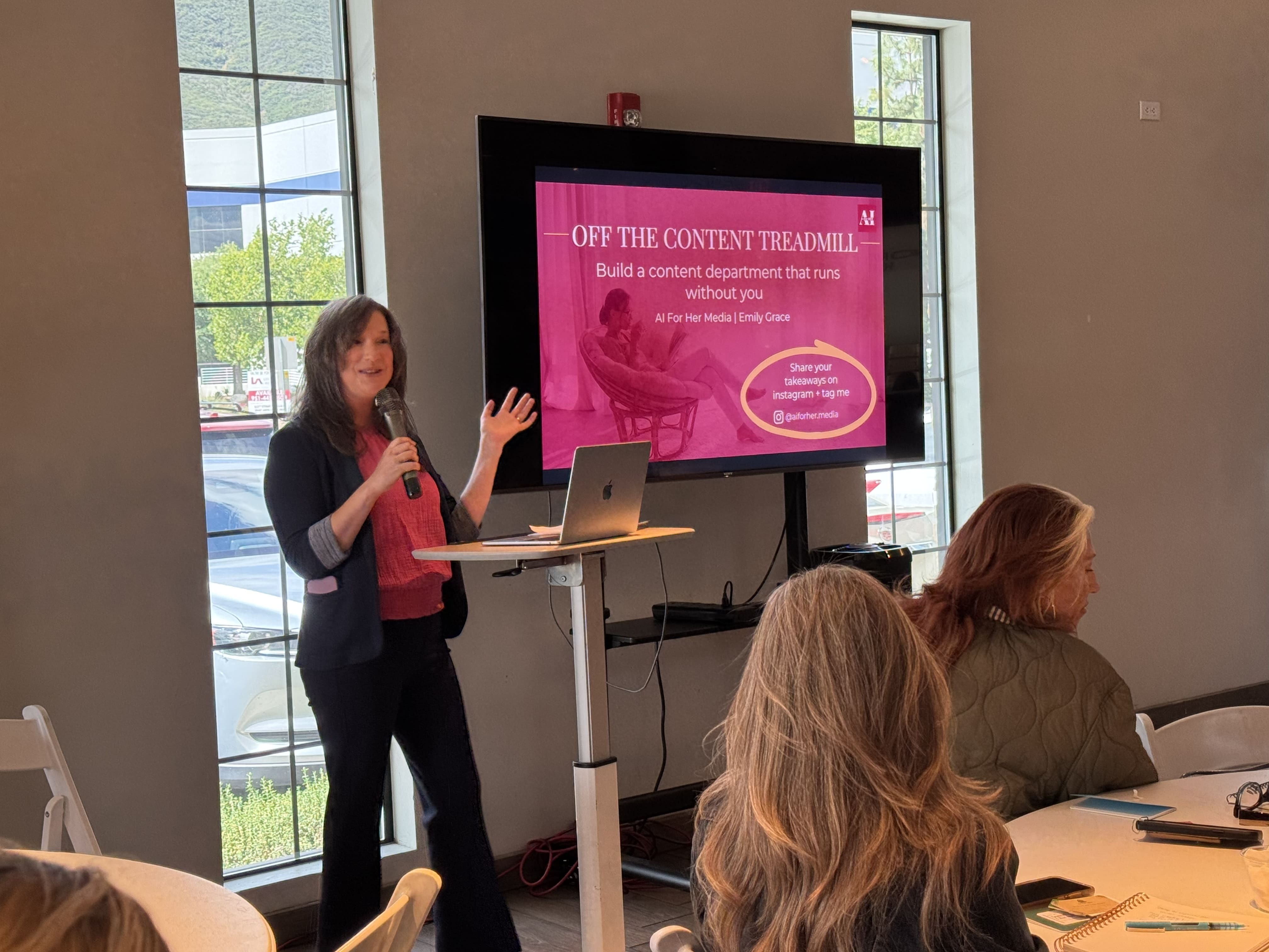Emily Grace, AI For Her Media founder