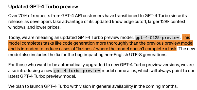 OpenAI drops prices and fixes ‘lazy’ GPT-4 that refused to work