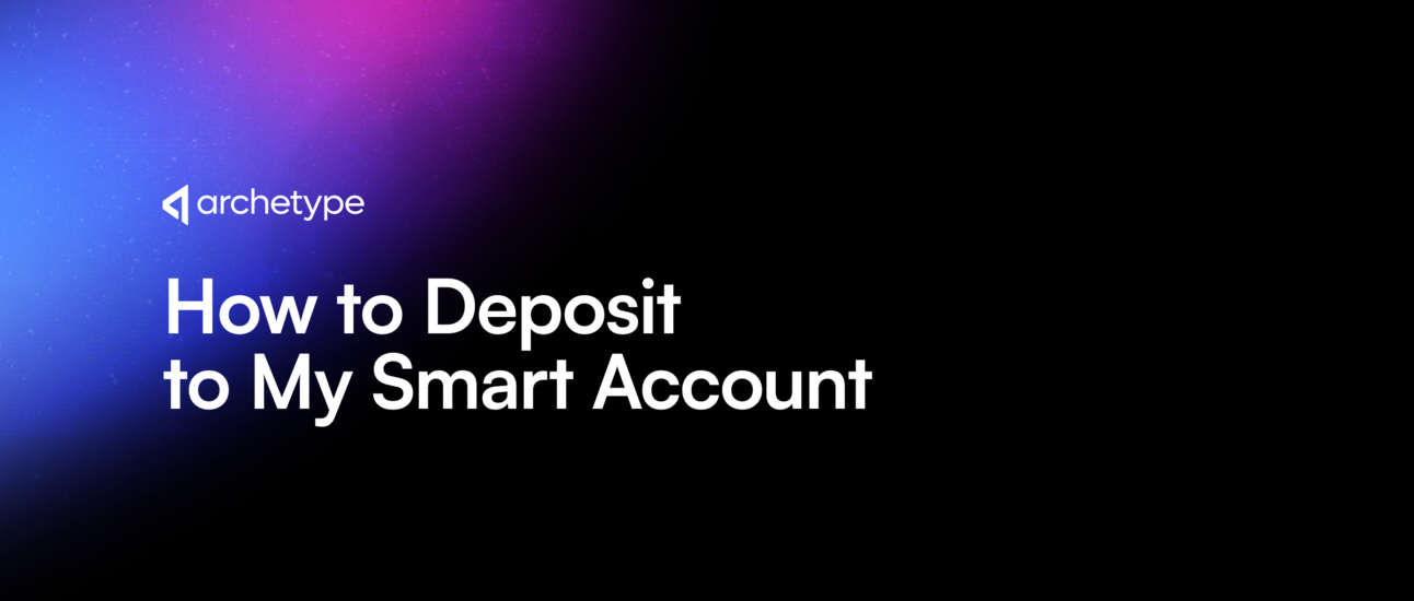 How to Deposit to My Smart Account