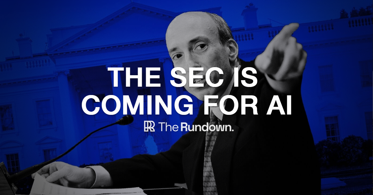 🤖 The SEC warns of major AI risks