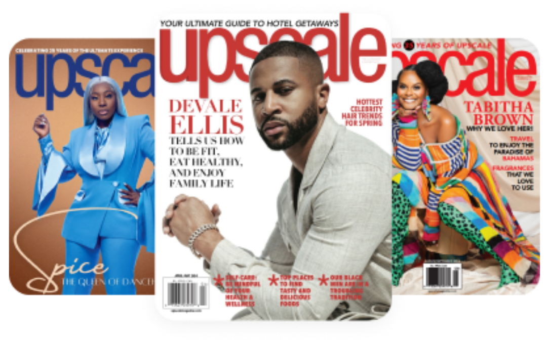 Upscale Magazine cover collection