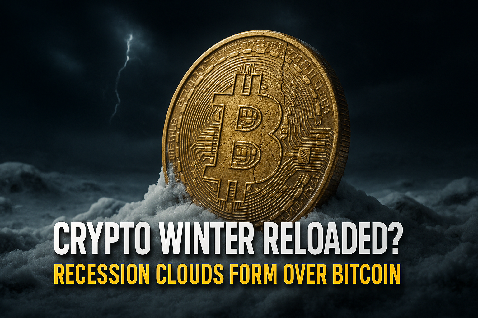 Crypto Winter Reloaded? Recession Clouds Form Over Bitcoin