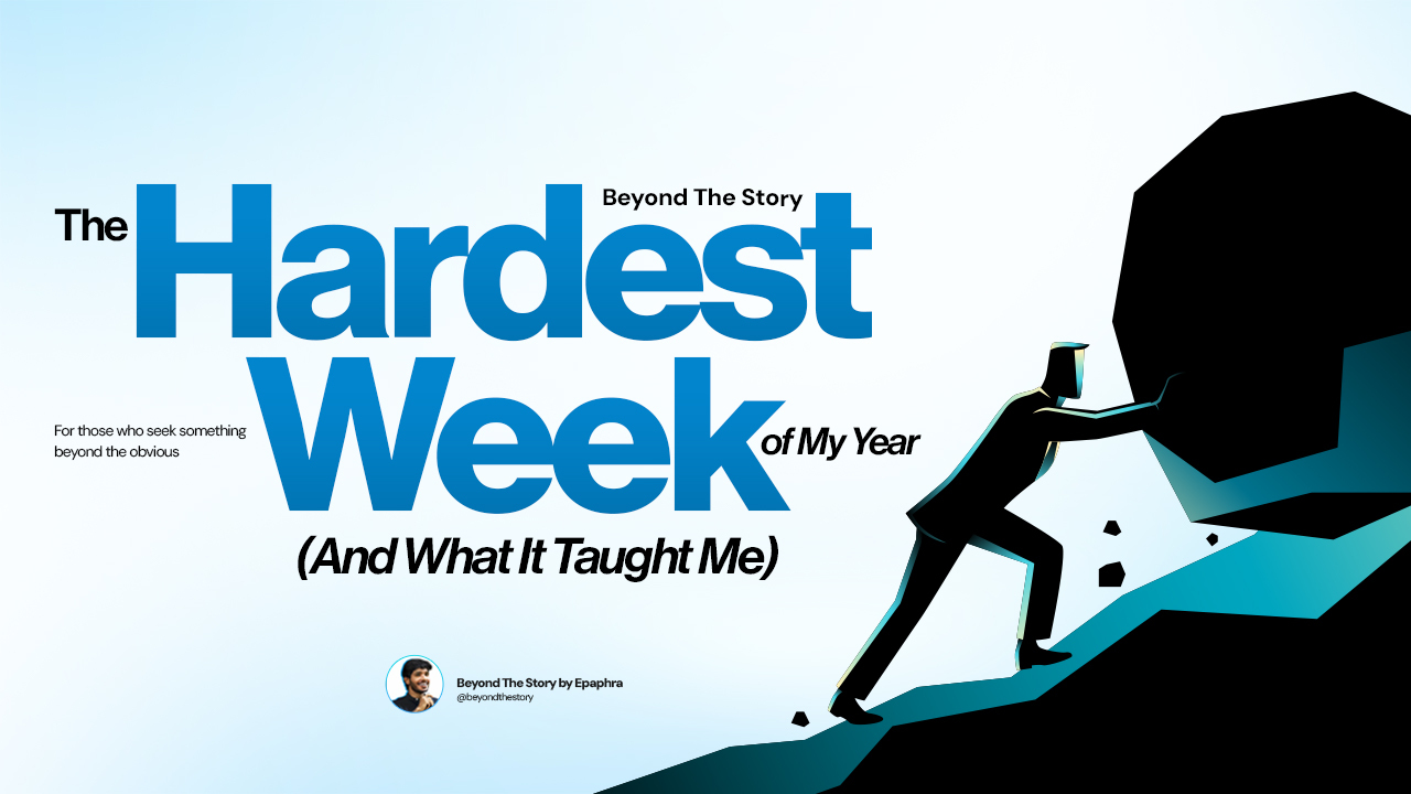 The Hardest Week of My Year (And What It Taught Me)