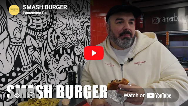 Portada de la edición #120 Smash burgers en Pantomima Full