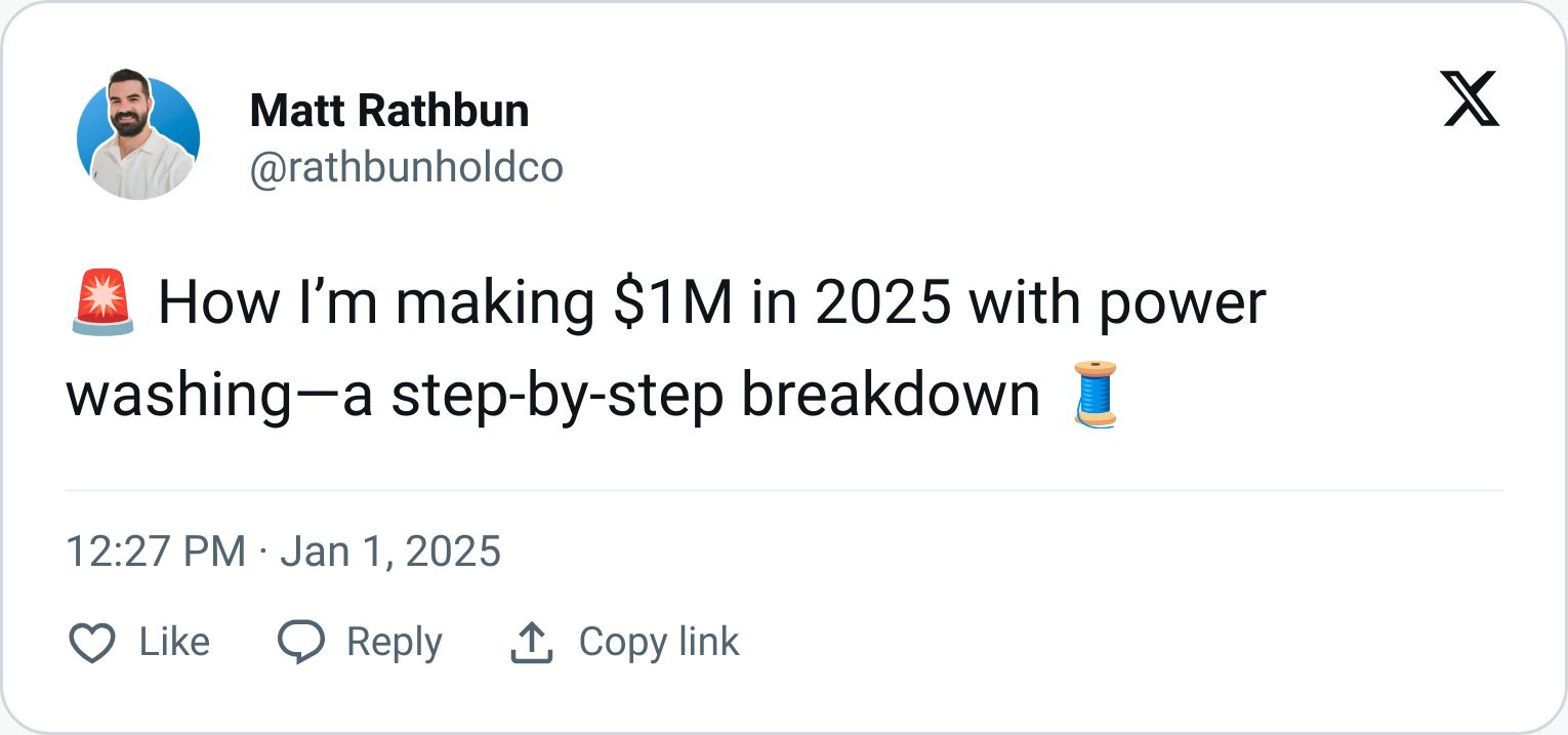 Tweet screenshot