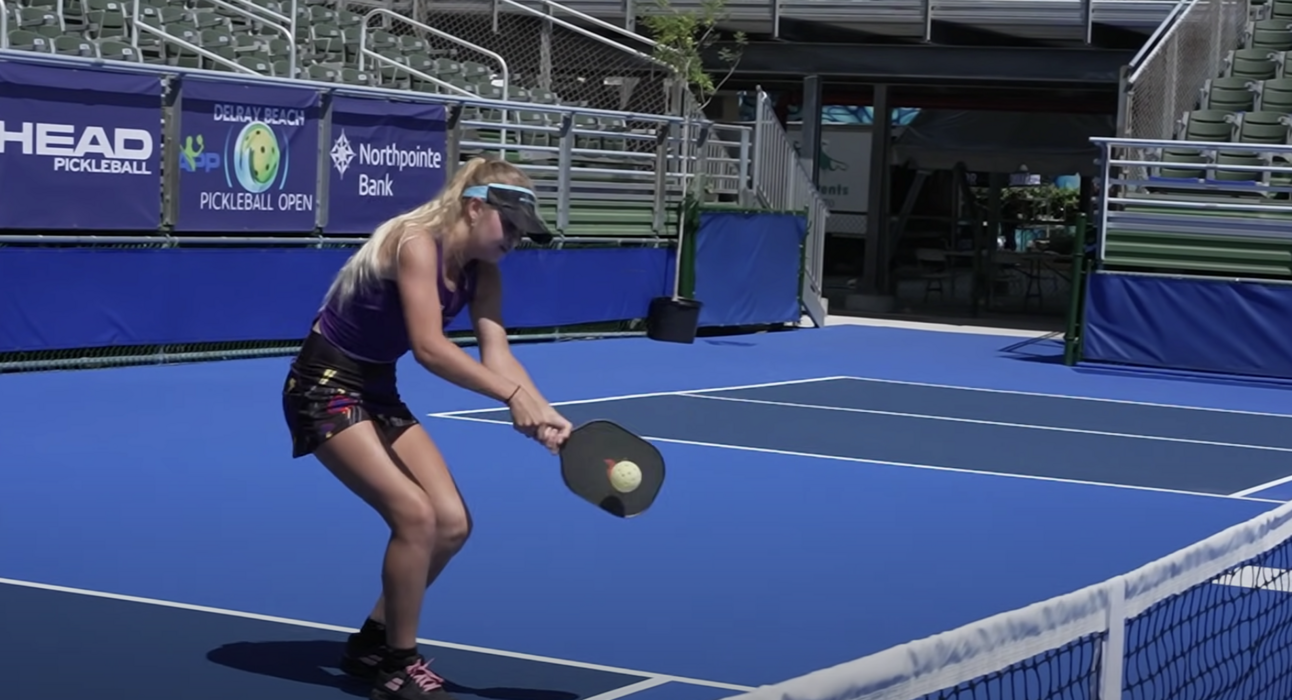 How to Hit a TwoHanded Backhand Topspin Dink 🚀