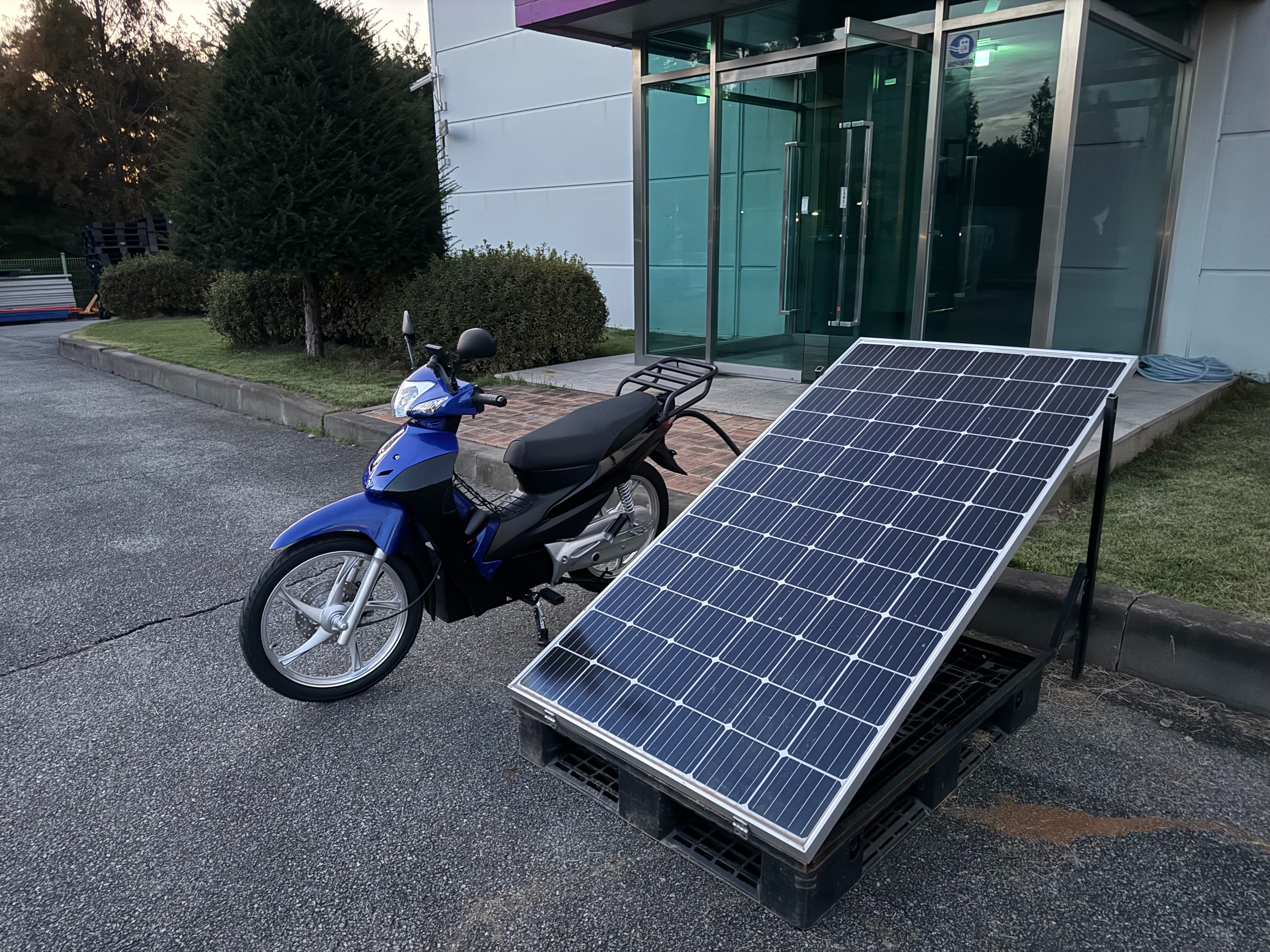 The sun just beat coal for a month