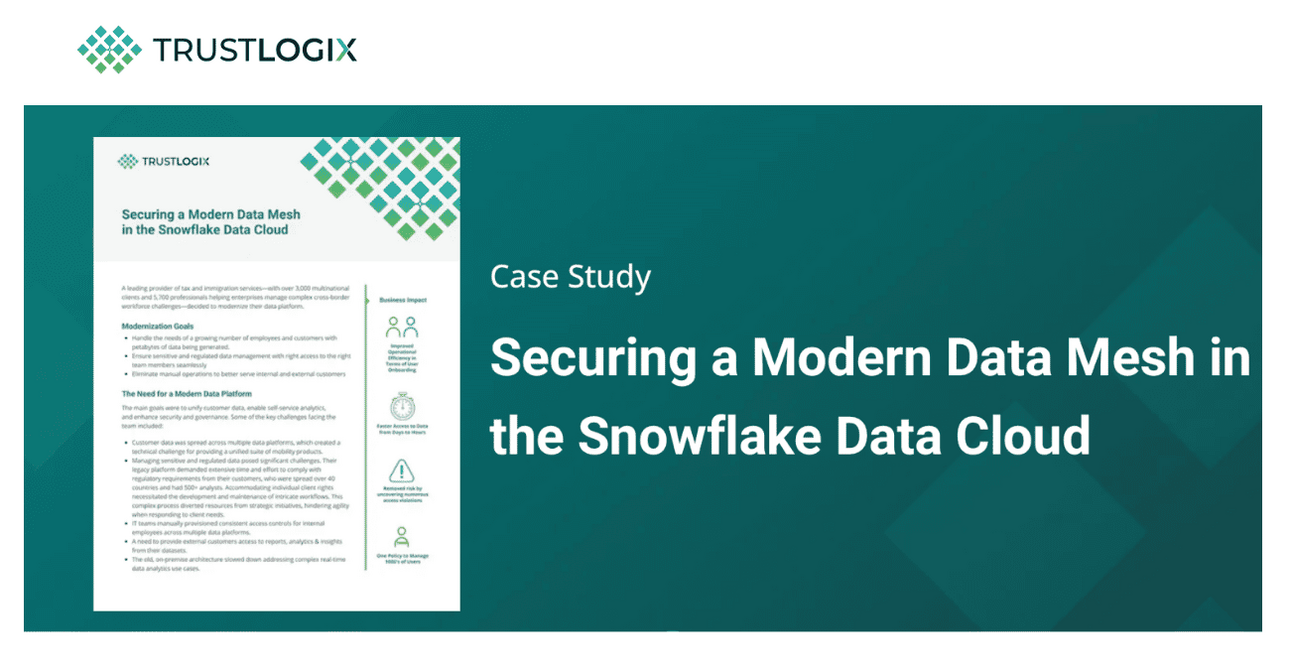 Data Modernization Journey with Data Security Measures