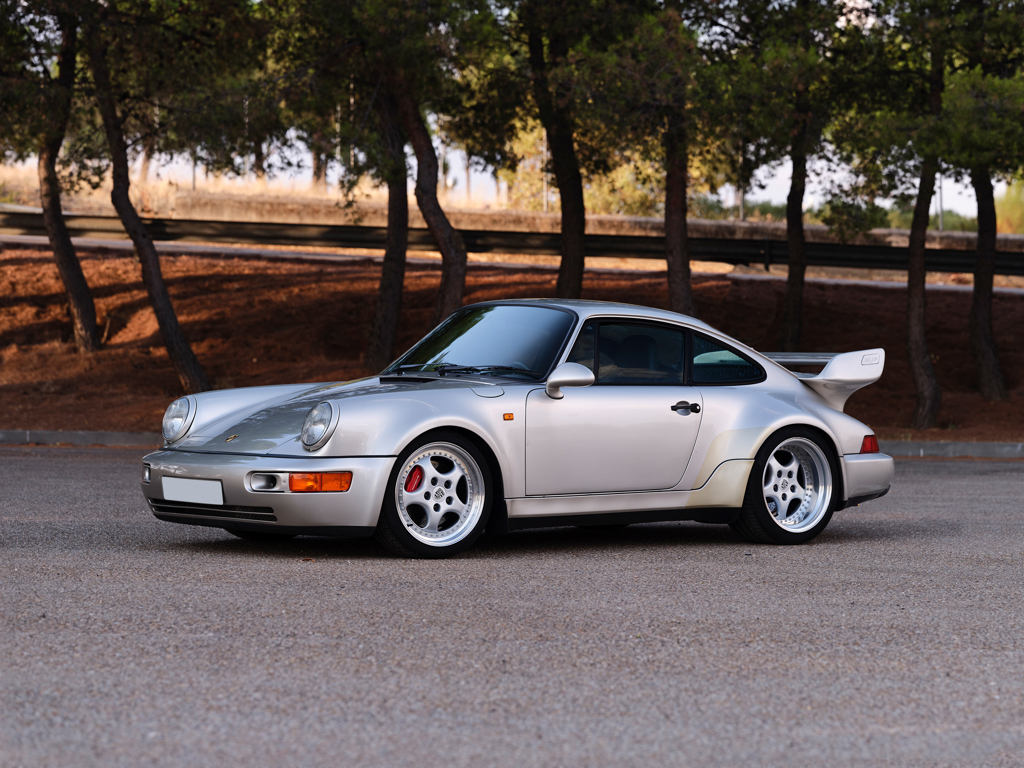 1993 Porsche 911 Carrera RS 3.8 in Zermatt Silver Metallic