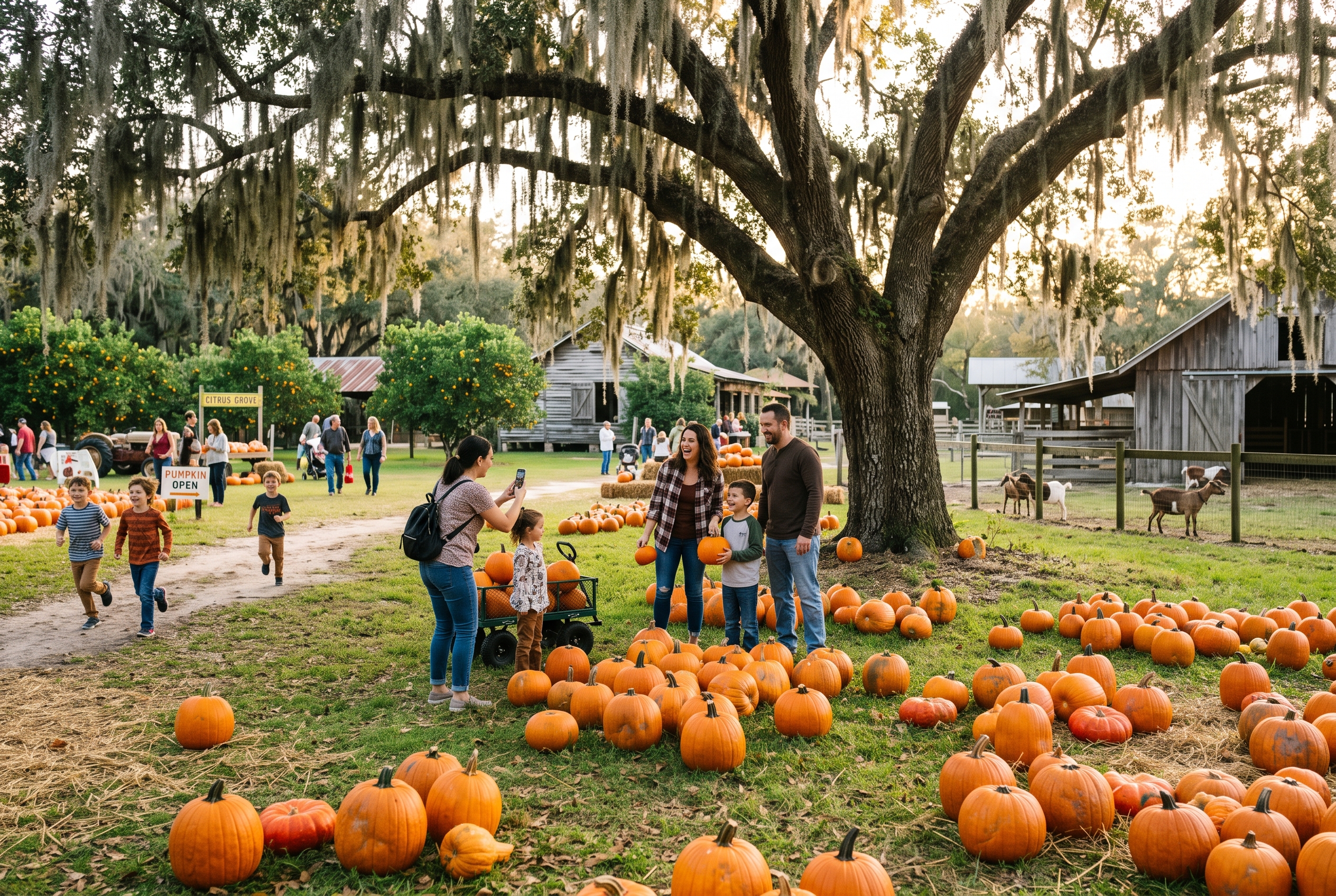 The Peaceful Pumpkin Patch at The Old Citrus Estate