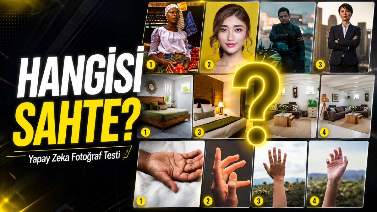 Yapay Zeka ile Gerçek Fotoğraflar Arasındaki Farkı Görebilecek misin?