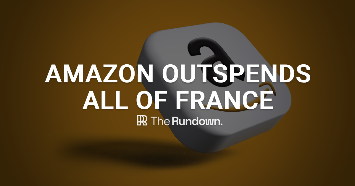 Amazon outspends all of France