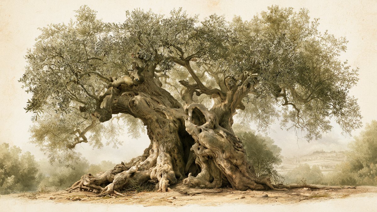 The ancient olive tree in Portugal still bearing fruit after 3,700 years