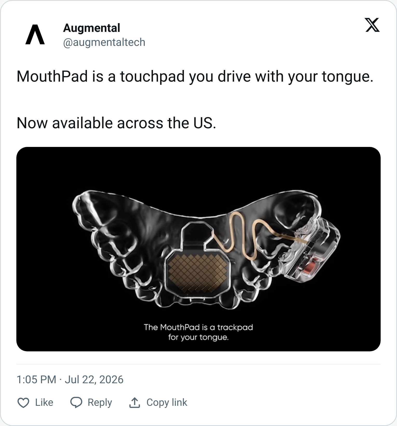 Tweet screenshot