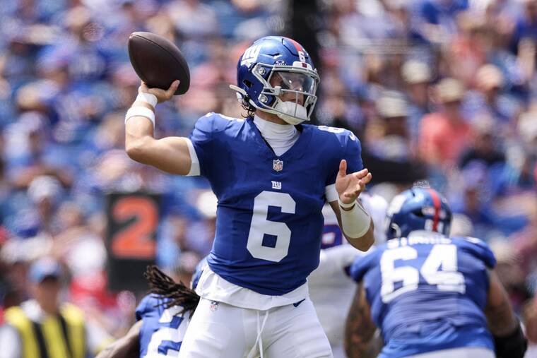 BREAKING — Jaxson Dart has been named the Starting QB for the Giants