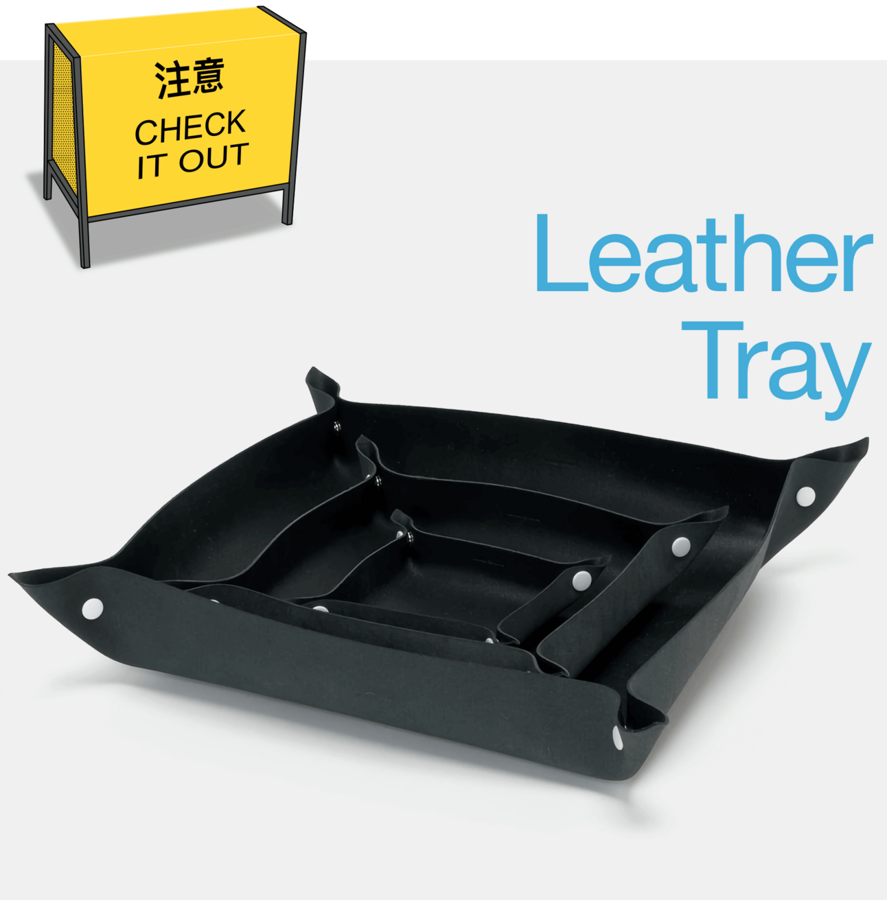 Leather Tray