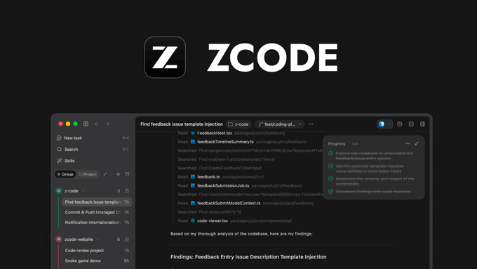 🤖 Z.ai launches ZCode to take on Cursor and GitHub Copilot