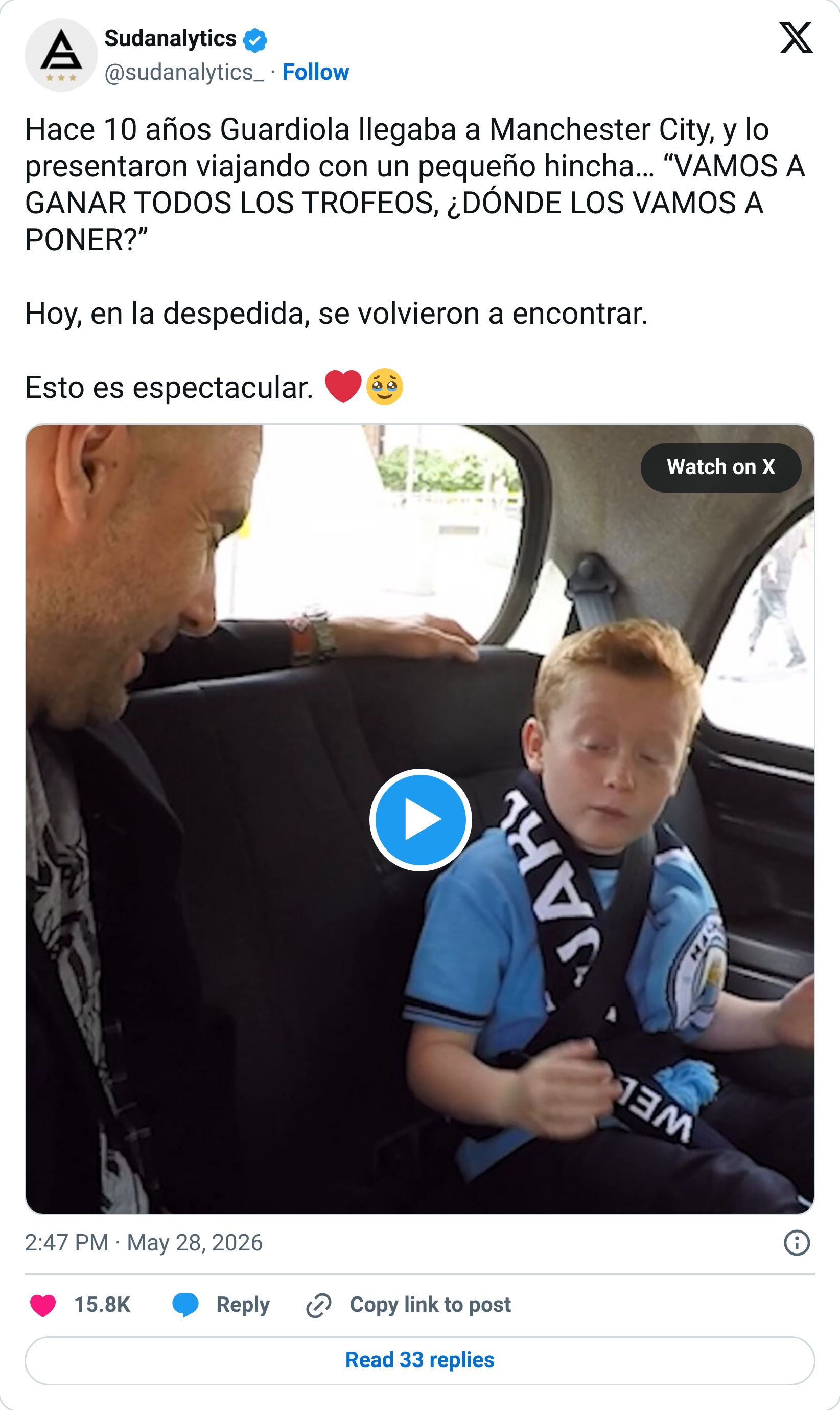 Tweet screenshot