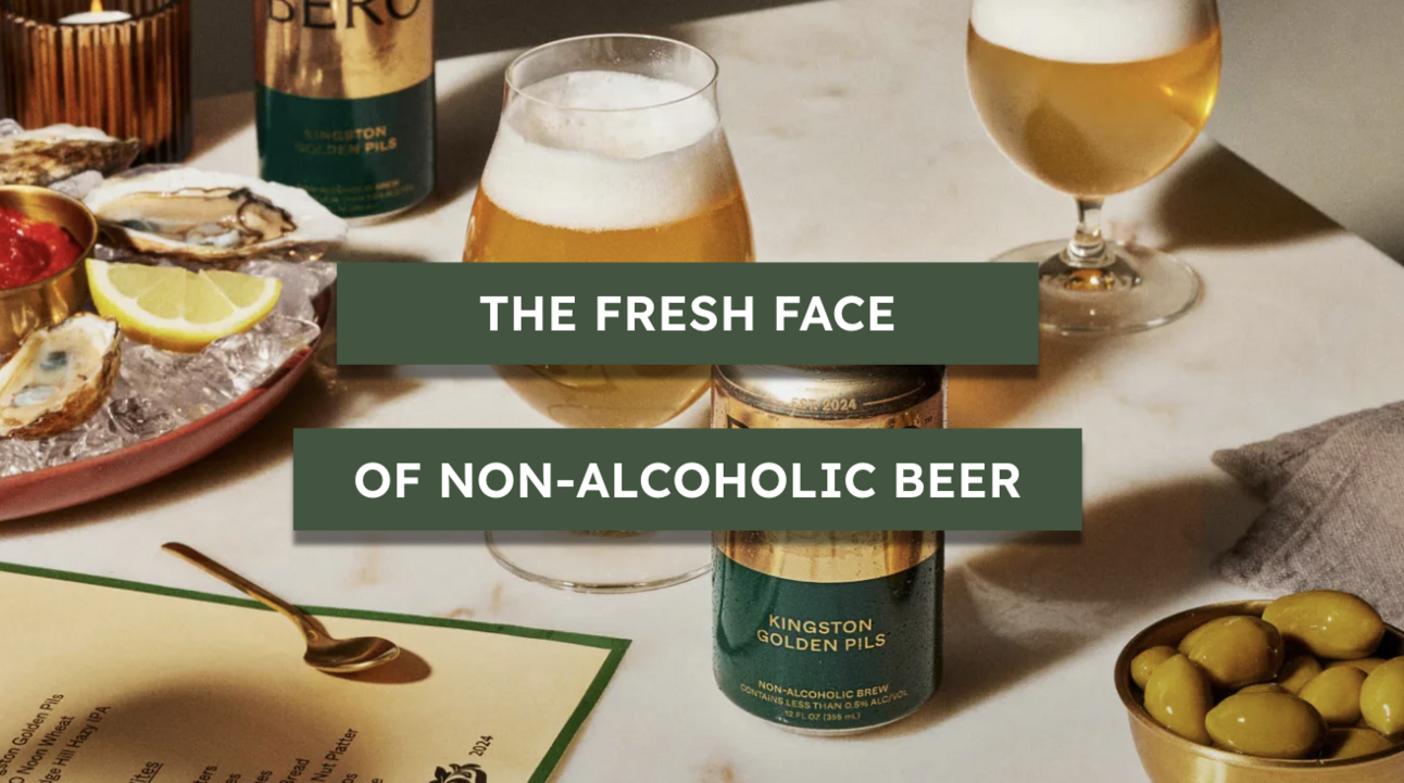 🦓 The fresh face of non-alcoholic beer🍺