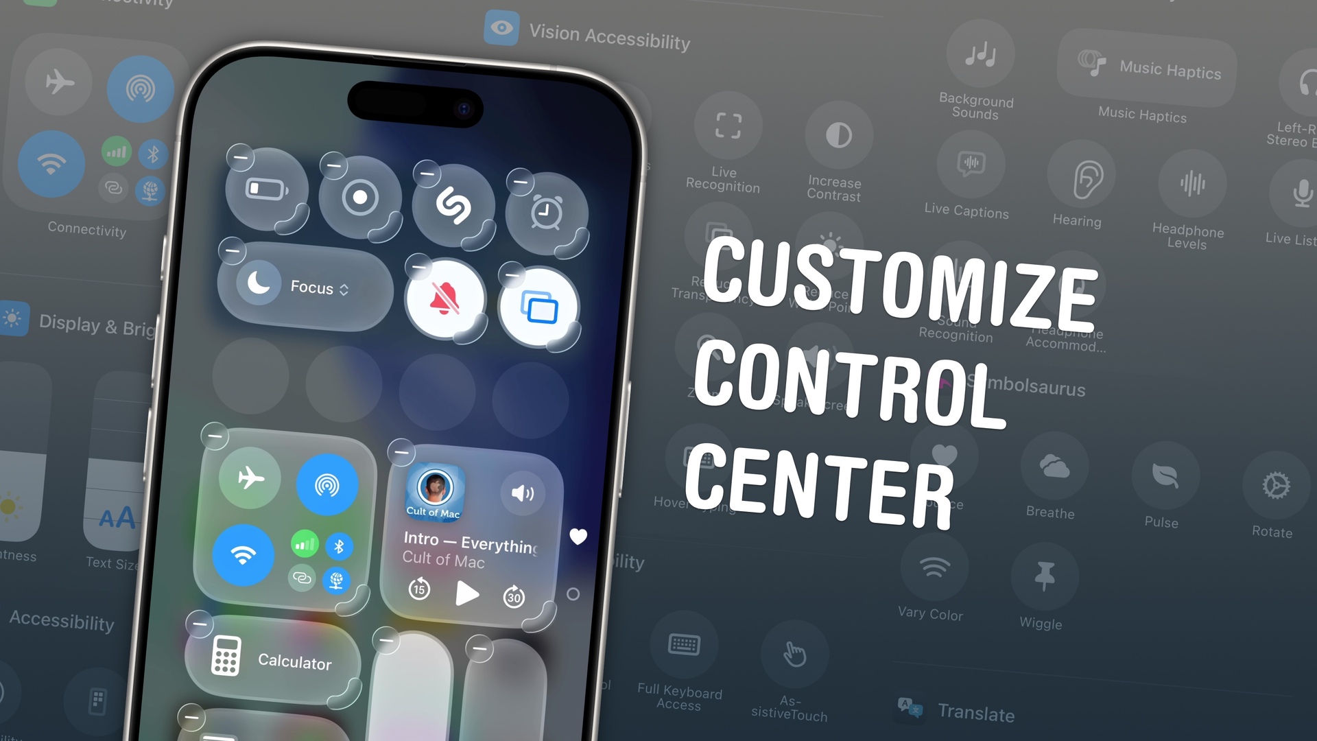 Übernimm die Kontrolle über dein iPhone