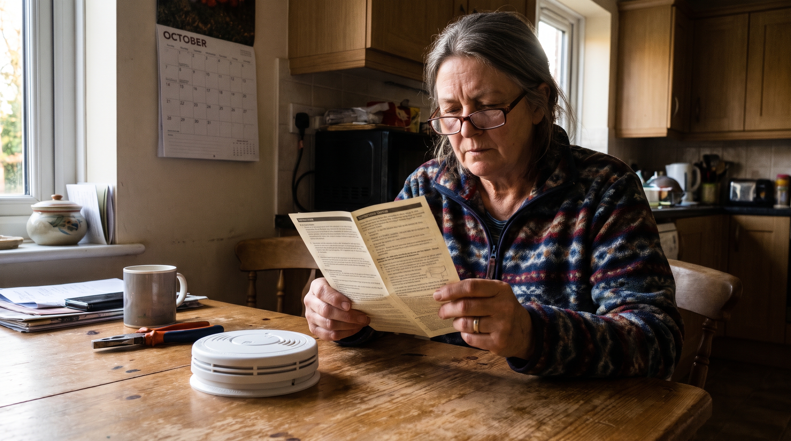 Illustrative household example: My Smoke-Alarm Check