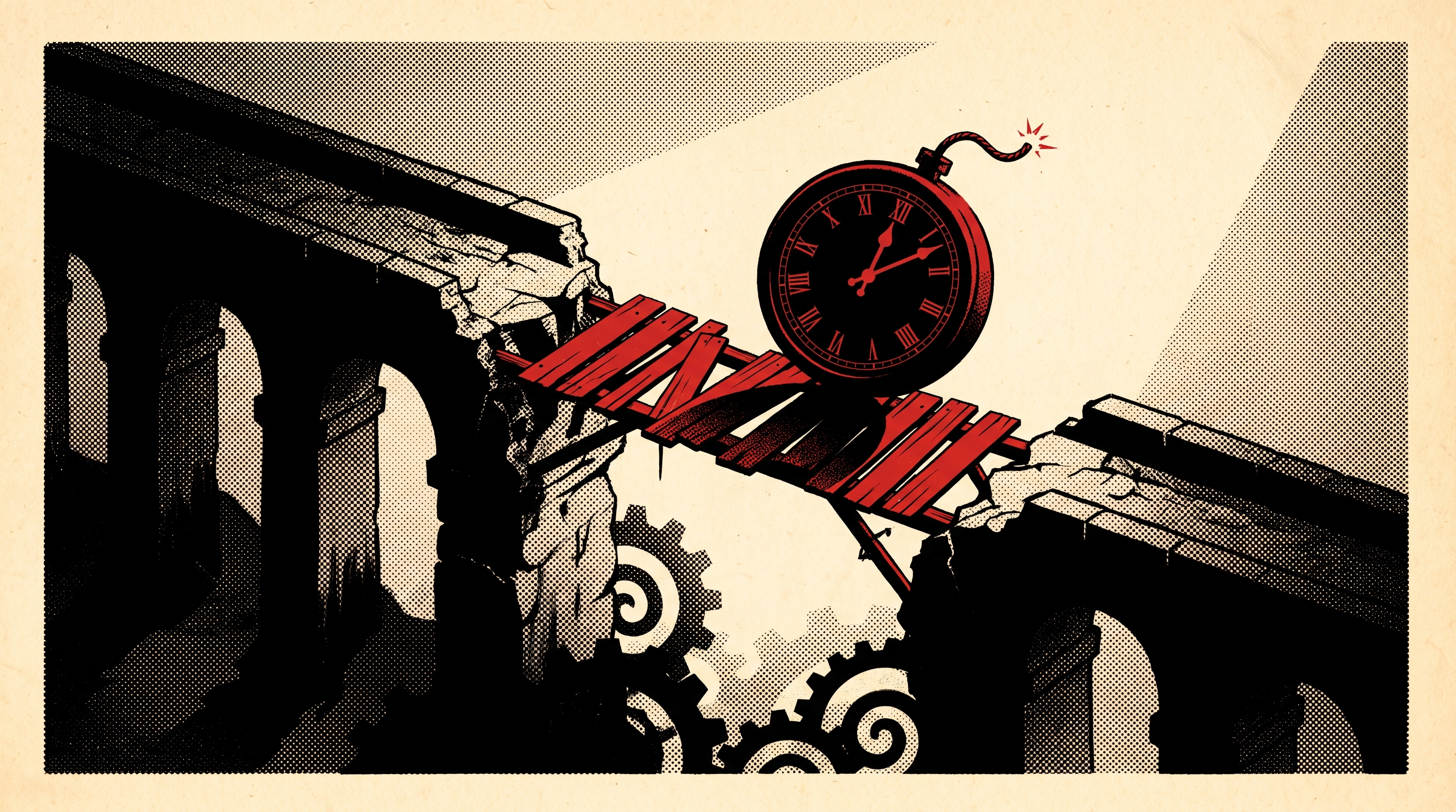 Editorial art for They Just Moved the Shutdown Until After You Vote
