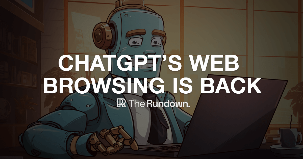 🤖 ChatGPT can access the internet!