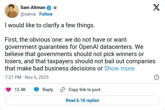 Tweet screenshot