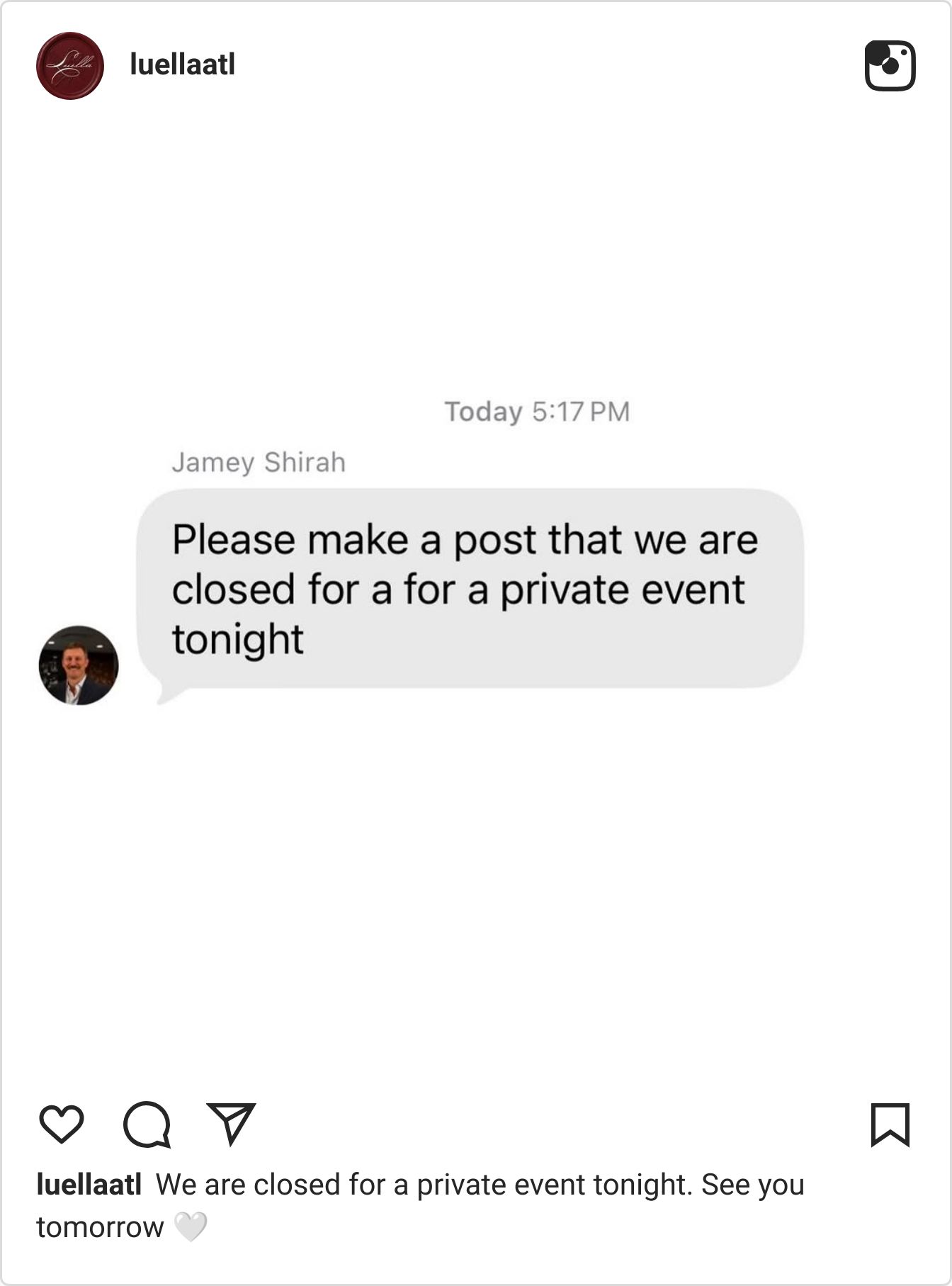 Instagram post