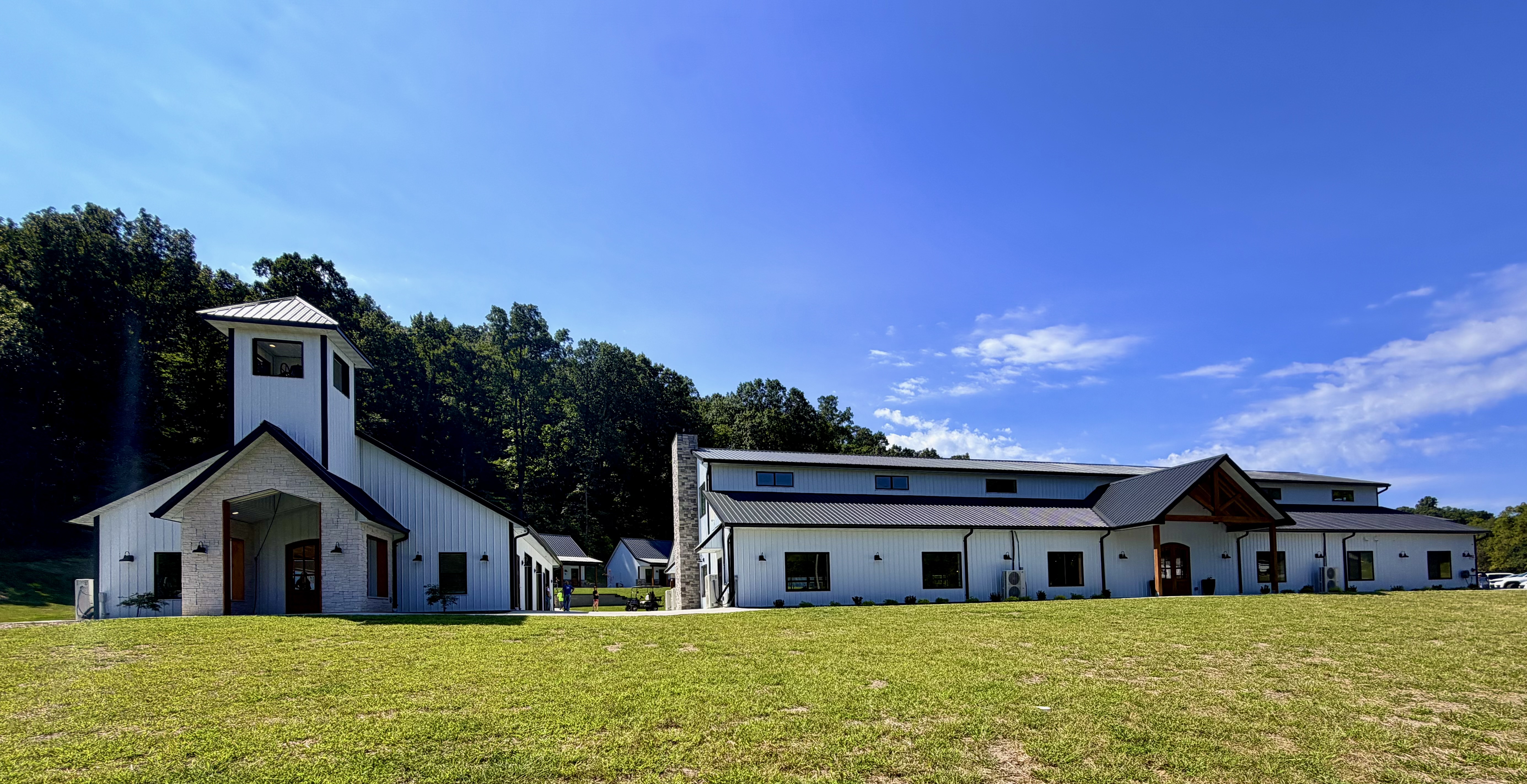 Wide view of Romaine Valley Weddings and Events