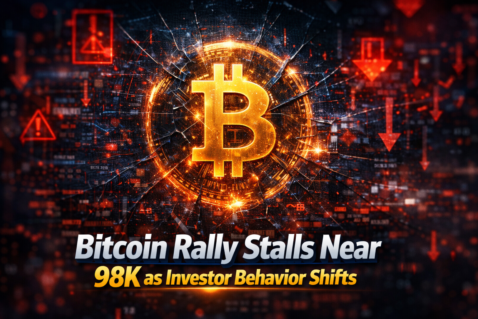 Bitcoin Rally Stalls Near $98K as Investor Behavior Shifts
