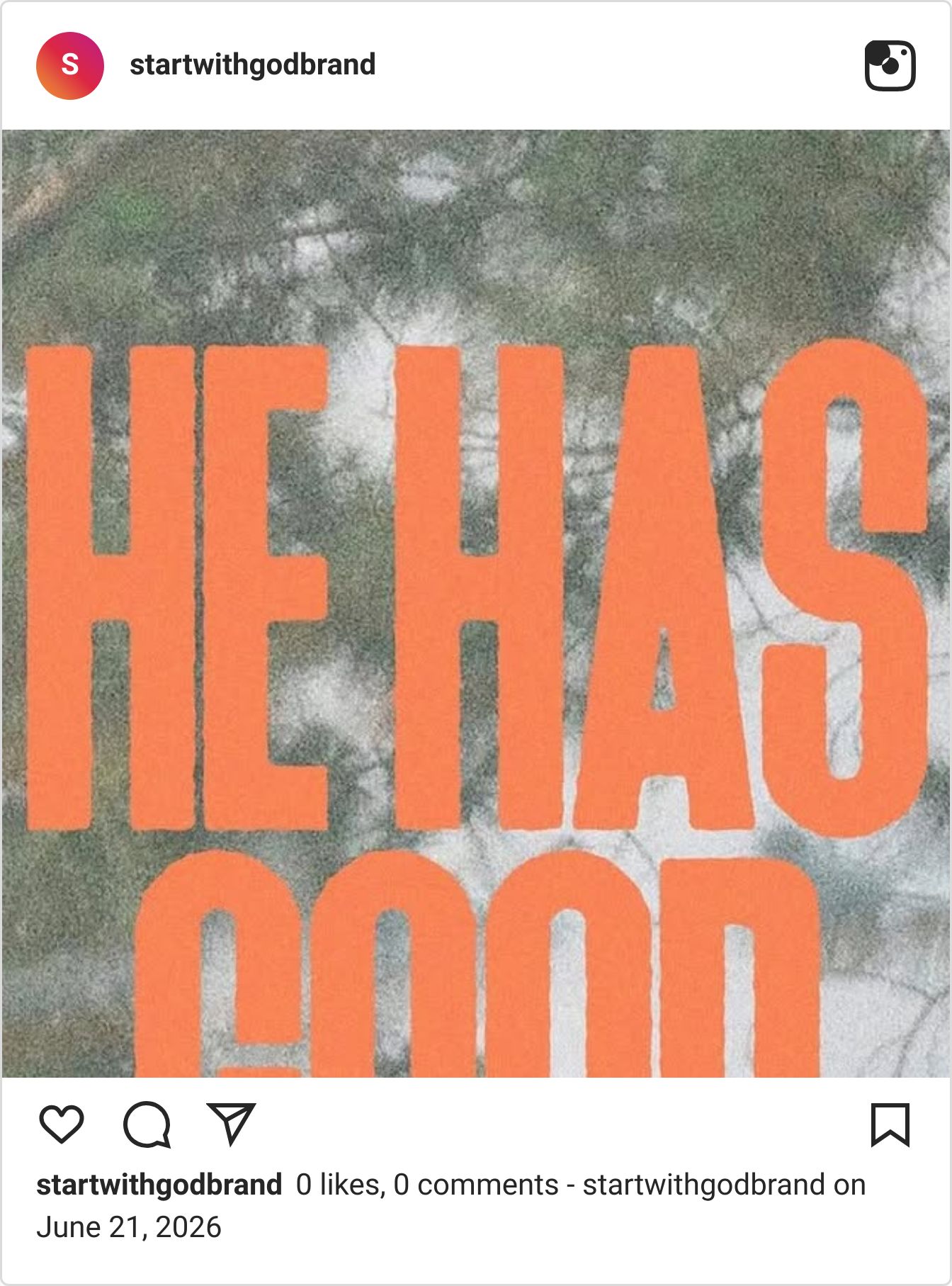 Instagram post