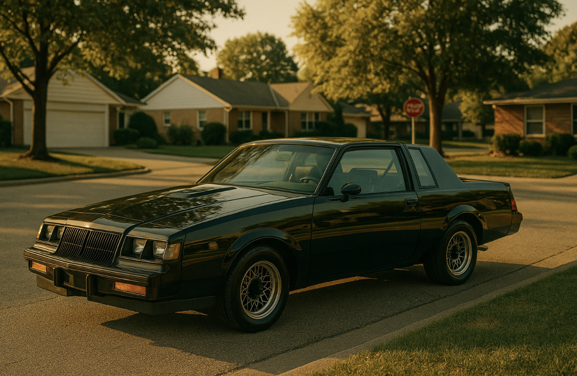 1987 Buick GNX in Stealth Black
