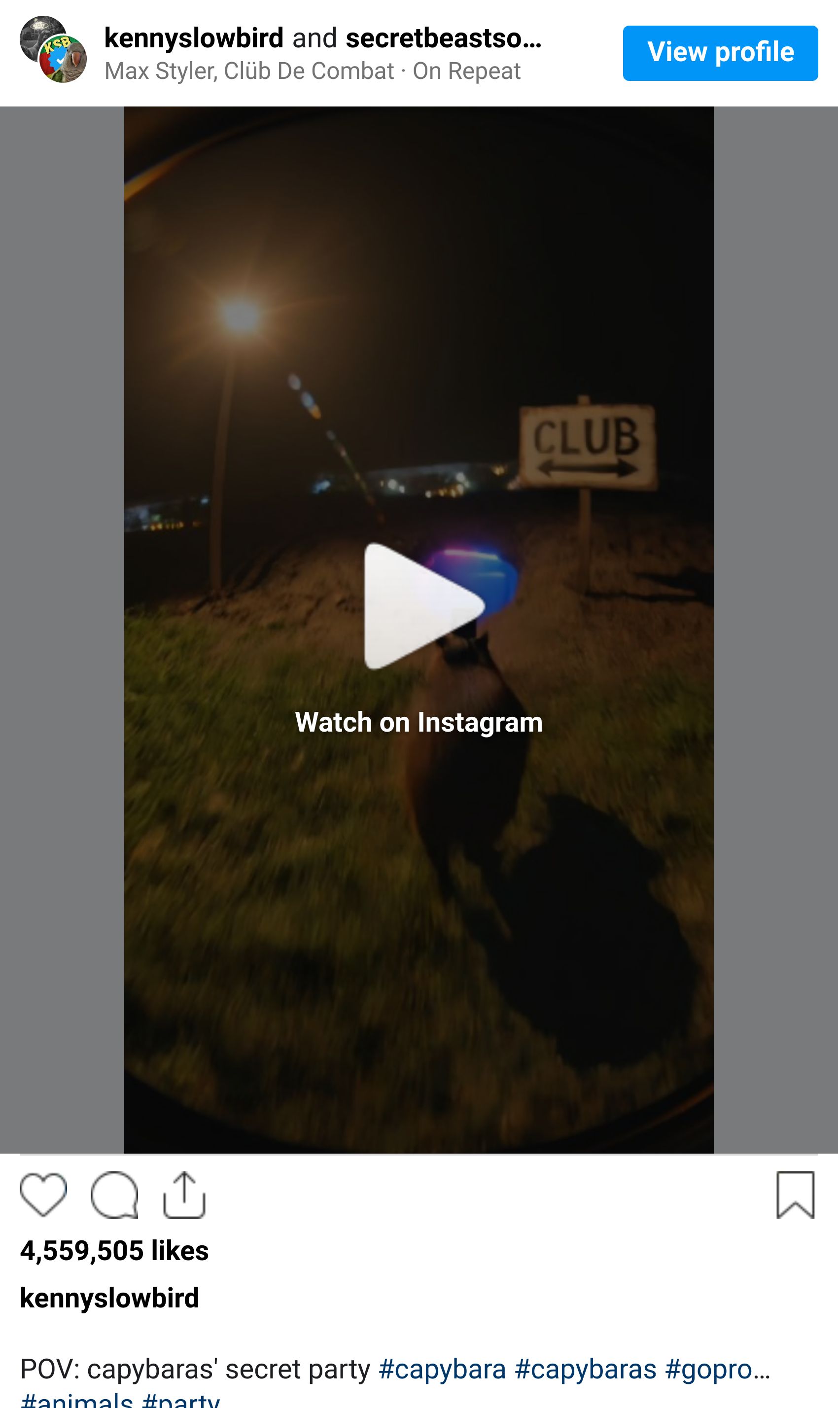 Instagram post