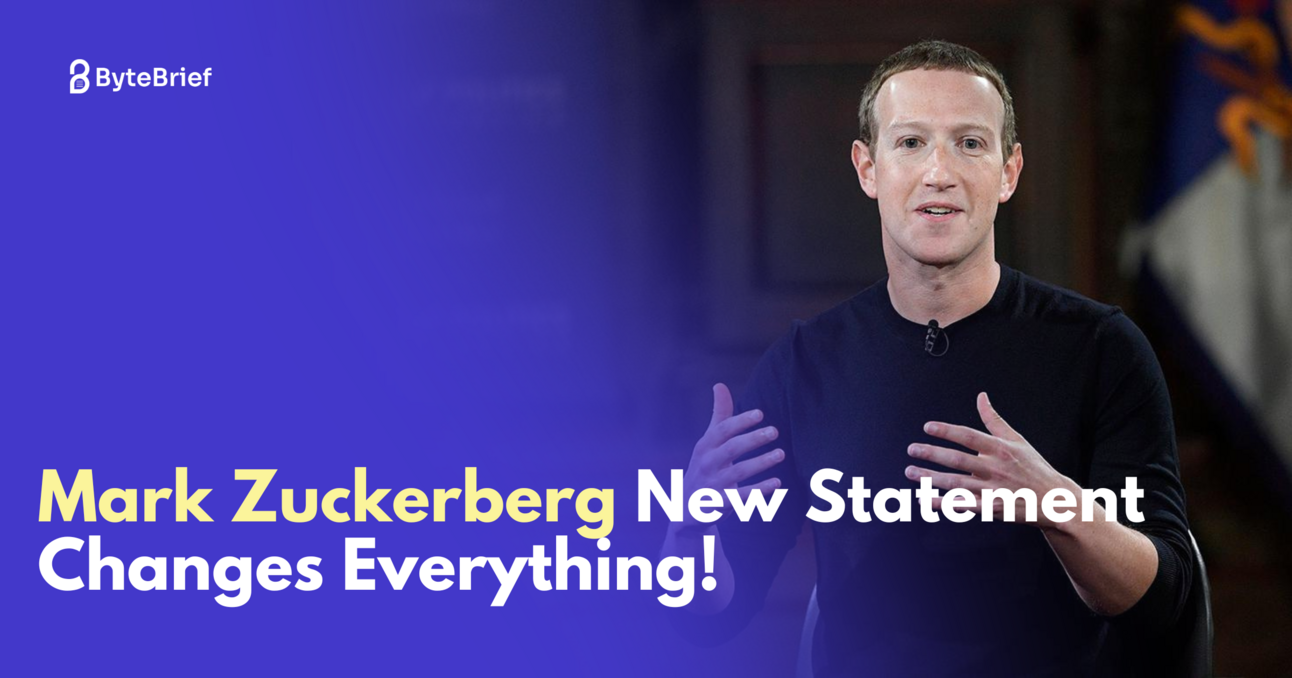 Mark Zuckerberg New Statement Changes Everything!