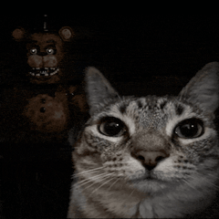 A spooky animatronic meme