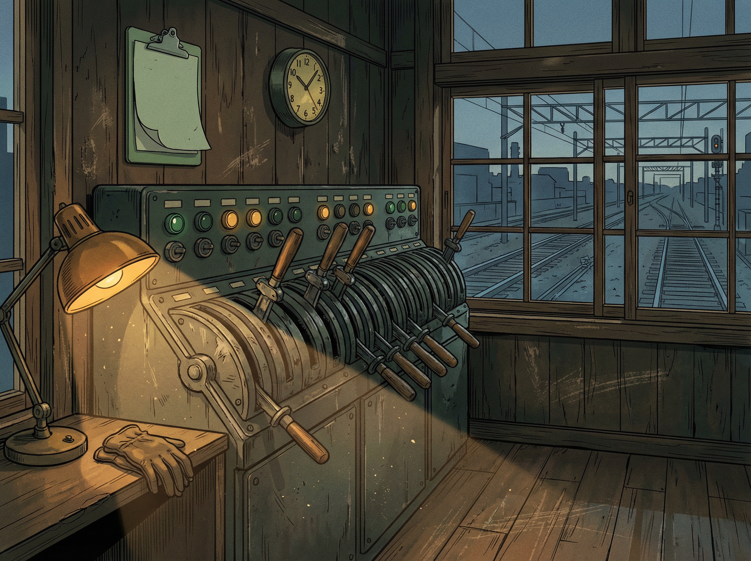 ている framework — process vs change-of-state