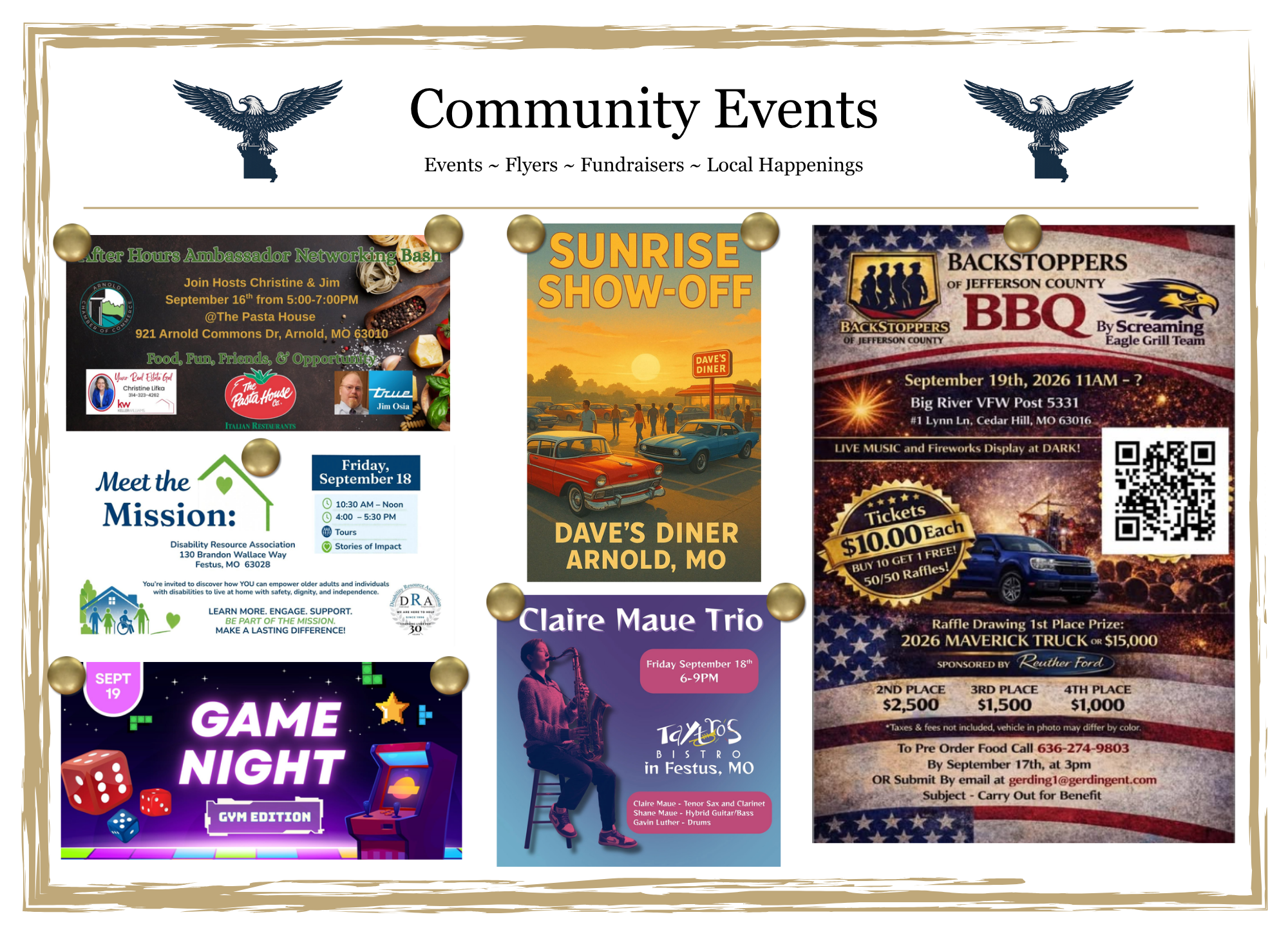 The Jefferson Review Community Events