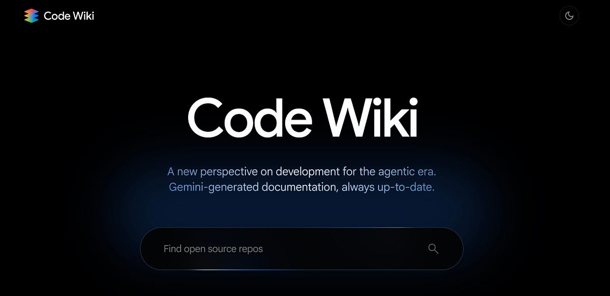Google CodeWiki automatically generates documentation and architecture diagrams from code repositories