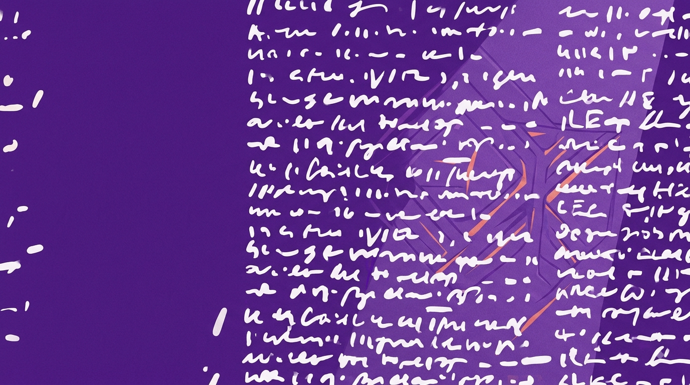 Ilustracion: texto con una marca invisible tejida dentro