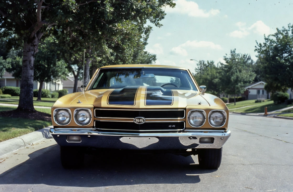 1970 Chevrolet Chevelle SS 454 LS6 in Gold