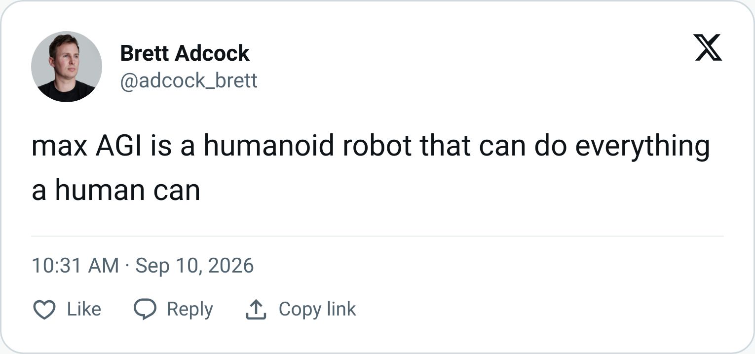 Tweet screenshot
