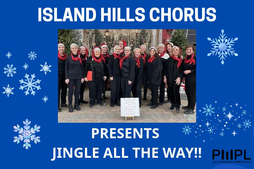 Island Hills Chorus Jingle All the Way promotional artwork